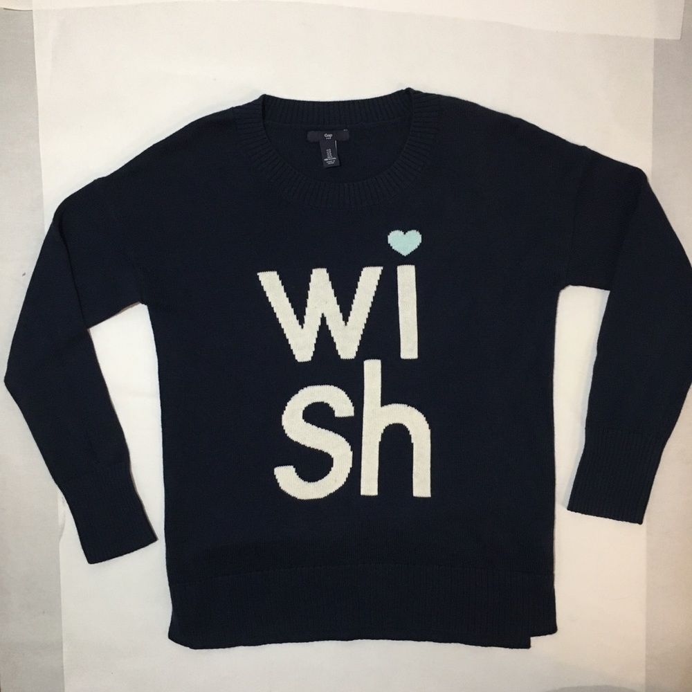 Gap Women’s Wish Sweater. Navy Blue Size Small.